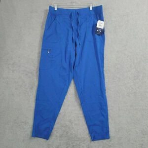 NWT Adar Pro XL Blue Workwear Scrub Pants With Pockets & Drawstring  4PT